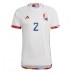 Camisa de Futebol Bélgica Toby Alderweireld #2 Equipamento Secundário Mundo 2022 Manga Curta